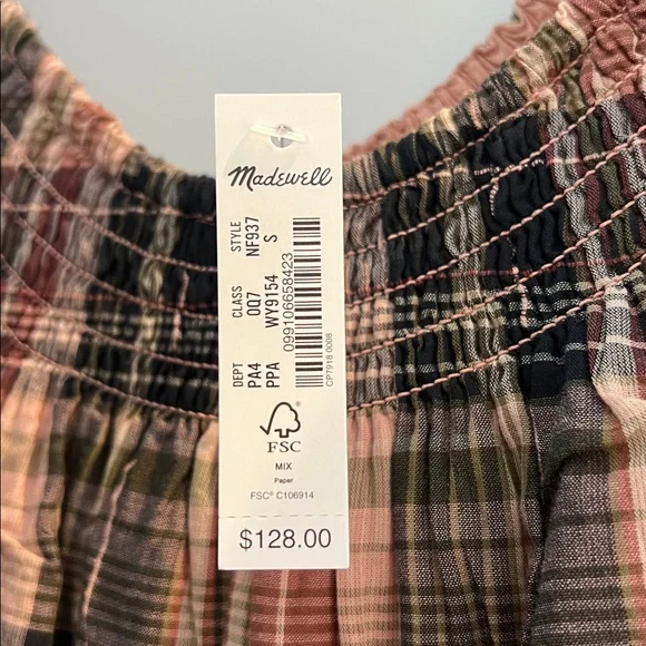 Madewell 100% cotton full length dress - size small - Picture 9 of 9